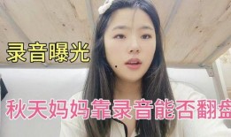 秋天妈妈最新爆料录音,育儿路上的心酸与感悟